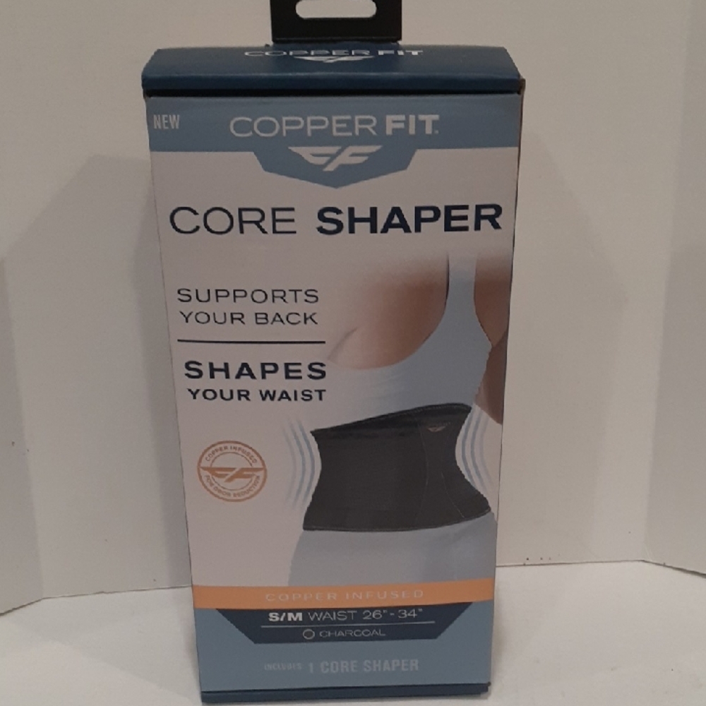NIB Copper Fit Core Shaper Sze S-M.  Charcoal